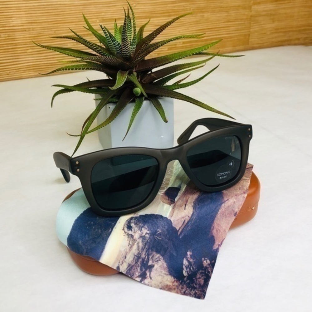 KOMONO Allen Frost Grey Sunglasses NEW - Picture 4 of 11